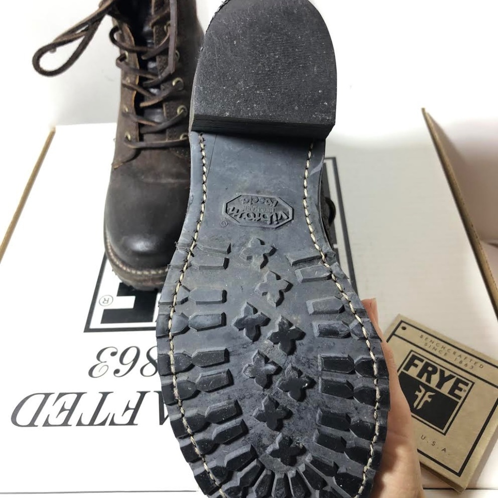 FRYE Sabrina 6G Lace Up Boots - Picture 3 of 5